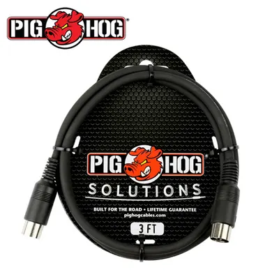 PIG HOG 미디 케이블 Tour Grade Solutions 0.9m Midi Cable (PMID03)