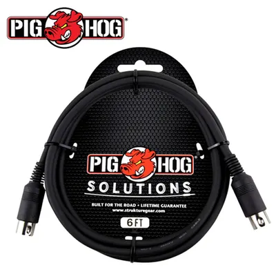 PIG HOG 미디 케이블 Tour Grade Solutions 1.8m Midi Cable (PMID06)
