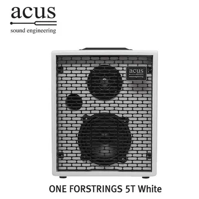 ACUS 어쿠스틱 기타앰프 ONE FORSTRINGS 5T White 75w