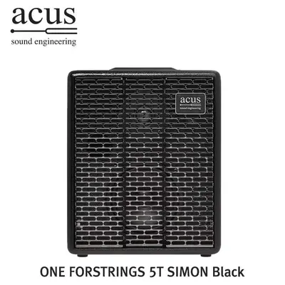 ACUS 어쿠스틱 기타앰프 ONE FORSTRINGS 5T SIMON Black 75w