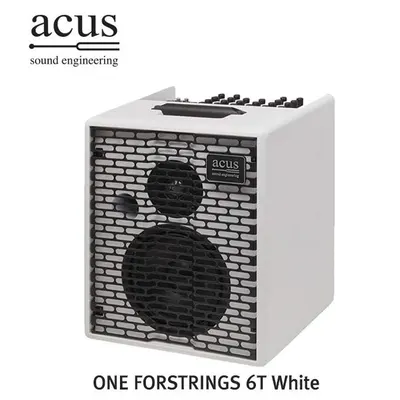 ACUS 어쿠스틱 기타앰프 ONE FORSTRINGS 6T White 130w