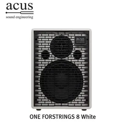ACUS 어쿠스틱 기타앰프 ONE FORSTRINGS 8 White 200w