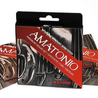 Askmusic 바이올린 스트링 AMATONIO VIOLIN SET AV-1000