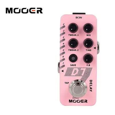 MOOER AUDIO 이펙터 D7 Delay Pedal 딜레이