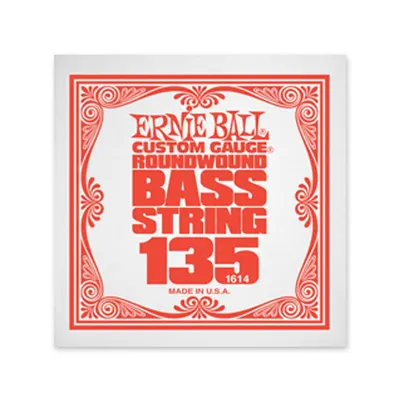 어니볼 Ernie Ball 베이스기타줄 Nickel Wound Electric Bass String Single 135 5현 낱선 낱줄 [P01614]