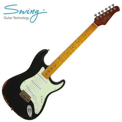 Swing 스윙 일렉기타 S-1R Black matte MN