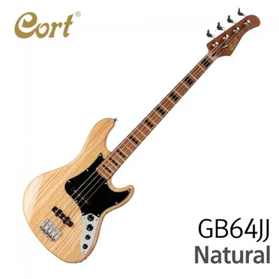 NEW Cort GB 시리즈 콜트 Cort 일렉베이스 GB64JJ Natural