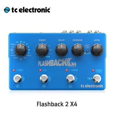 TC Electronic 이펙터 Flashback 2 X4 딜레이 루퍼