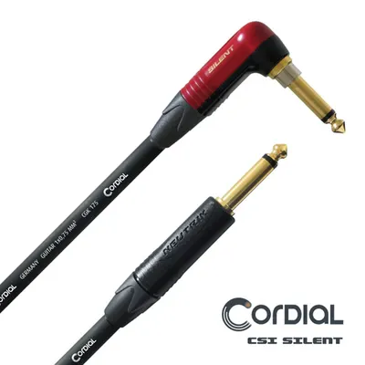 Cordial 악기 케이블 CSI 6PR SILENT (6m BK)