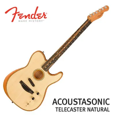 Fender USA American Acoustasonic Telecaster Natural (097-2013-221)