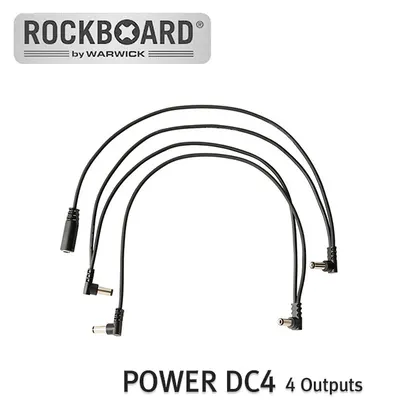 RockBoard 락보드 DC파워케이블 Flat Daisy Chain Cable 4 Outputs (POWER DC4)
