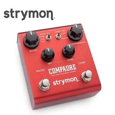스트라이몬의 새로운 컴프레서 Strymon Compadre 컴프레서 & 부스트