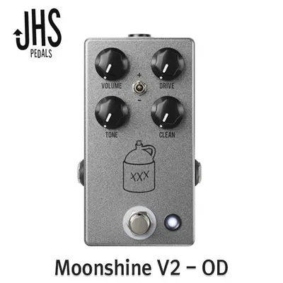 업그레이드 된 Moonshine V2 JHS 이펙터 Moonshine V2 (오버드라이브)
