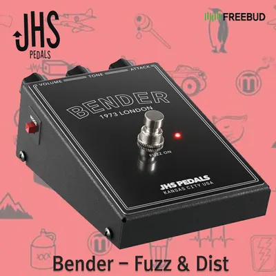 JHS 이펙터 Fuzz Series BENDER (1973 MKIII Tone Bender)