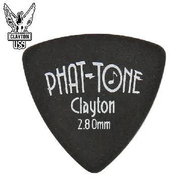 Clayton 피크 PHAT-TONE Round Triangle 3pcs