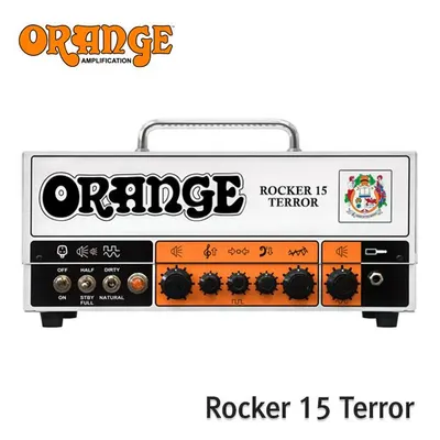 출력변환 가능! 2채널 진공관 앰프! Orange 일렉기타앰프 ROCKER TERROR (15W) -HEAD