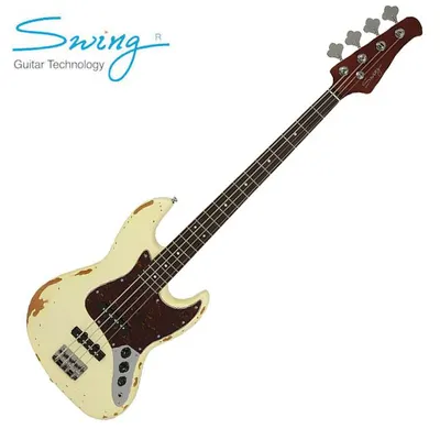 Swing 일렉베이스 JJ-4R Vintage White