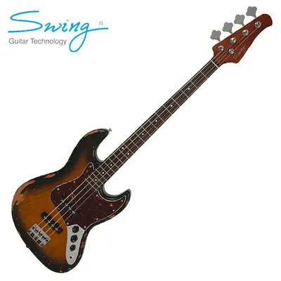 Swing 일렉베이스 JJ-4R 2-Tone Sunburst
