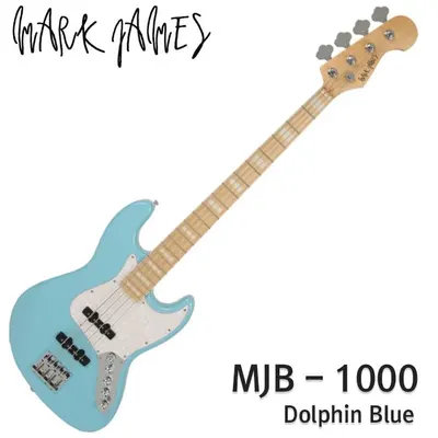 Mark James 베이스 JASS BASS STANDARD CLASSIC MODERN MJB-1000 Dolphin Blue 4현