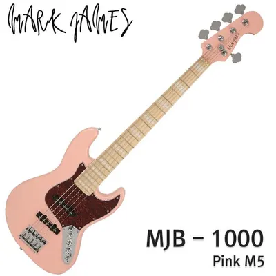 Mark James 베이스 JASS BASS STANDARD CLASSIC MODERN MJB-1000 Pink M5 5현