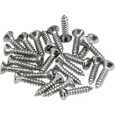 Fender 정품 픽가드스크류 Pickgaurd Screws Nickel 24pcs (099-4923-000)