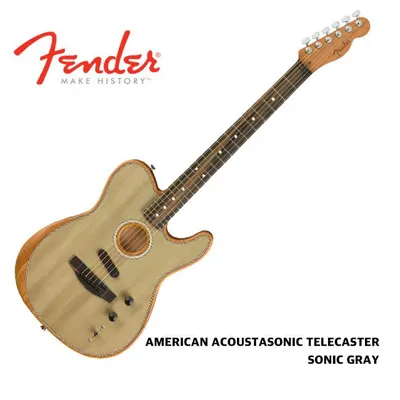 Fender USA American Acoustasonic Telecaster sonic gray (097-2013-248)