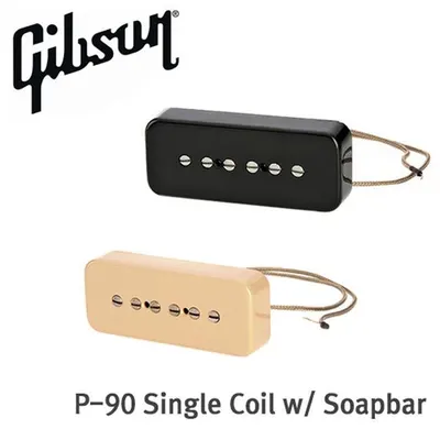 Gibson 솝바형 싱글 픽업 P-90 w/ Soapbar Cover [IMP9R-BC/CC]
