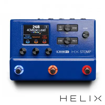 Limited BLUE Line6 멀티이펙터 Helix HX STOMP Limited Edition BLUE