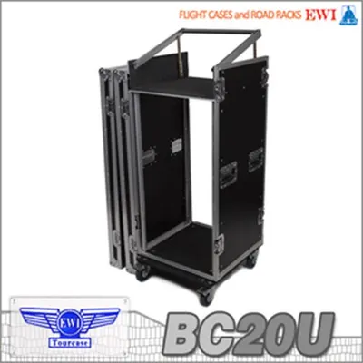EWI 랙케이스 BC20U/BC-20U (이동형/랜탈용/상부믹서장착형)