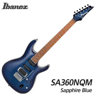 Ibanez 아이바네즈 일렉기타 SA360NQM Sapphire Blue (SPB)