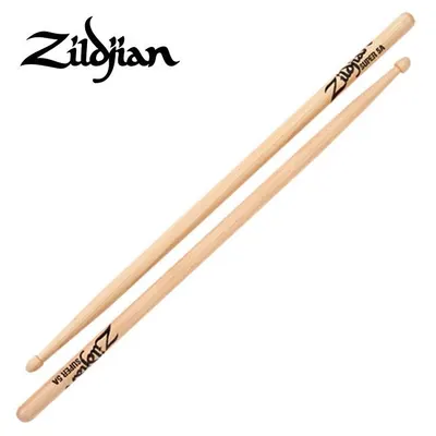 Zildjian 드럼스틱 Hickory Natural Finish Super 5A Wood Tip (S5AWN)