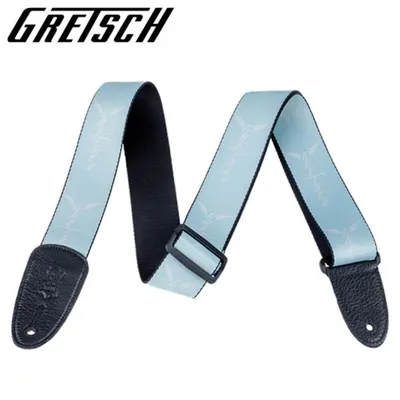 Gretsch Wings Straps - Seafoam / White