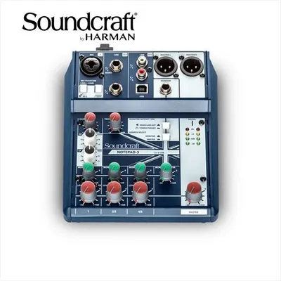 Soundcraft 사운드크래프트 Notepad-5 아날로그 믹서