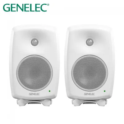 Genelec 5인치 스튜디오 모니터 스피커 8330A White 1조