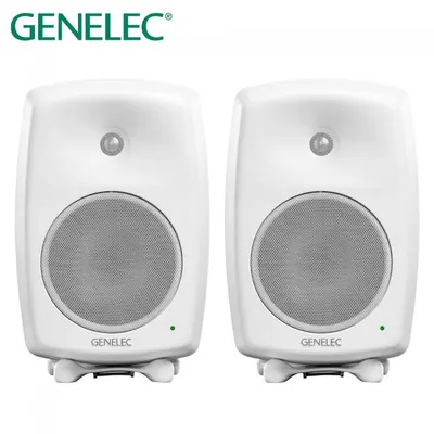 Genelec 6인치 스튜디오 모니터 스피커 8340A White 1조