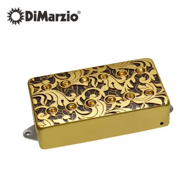 DiMarzio 험버커픽업 Steve Vai UtoPIA Neck, F-Spaced (Gold/Black) [DP287FSGBK]