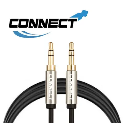 CONNECT 오디오 케이블 3535-C (2M) 무산소 동선 & 24k 금도금 메탈커넥터