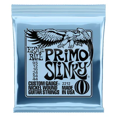 Ernie Ball 어니볼 일렉기타줄 Primo Slinky Nickel Wound [P02212] (009.5-044)