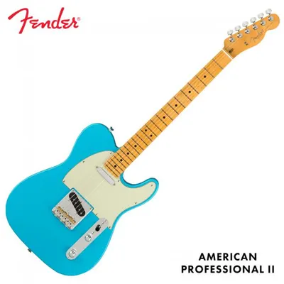 Fender USA American Professional II Telecaster Miami Blue - Maple (011-3942-719)