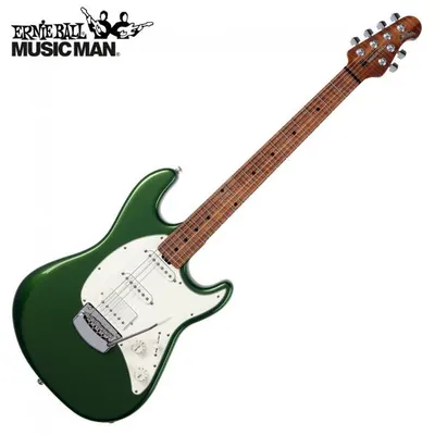 Music Man 일렉기타 Cutlass HSS Tremolo - Charging Green/Rosted Maple (806-EV-R1-06)