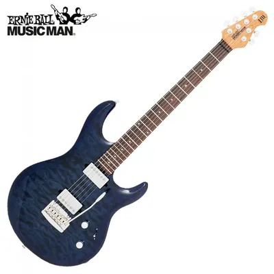 Music Man 일렉기타 BFR LUKE 3 HH / Blueberry Burst Quilt (908-B2-RD-00)