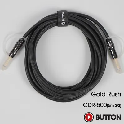 Button 악기케이블 Rush Cable GDR-500 (5M STRAIGH / straight)