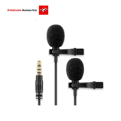 IK Multimedia iRig Mic Lav 2 Pack - 강추 모바일 원격수업 / 녹음 / 방송용 클립온 마이크