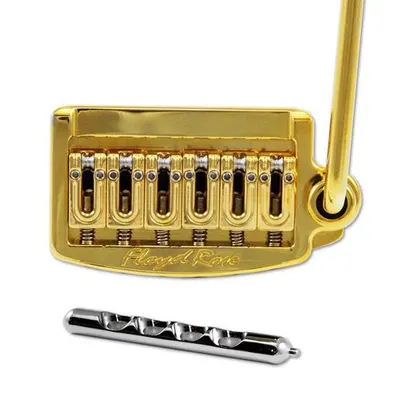 [Floyd Rose] FR Rail Tail Tremolo - Wide-Gold 목재 가공없이 장착 가능 (RT300W)