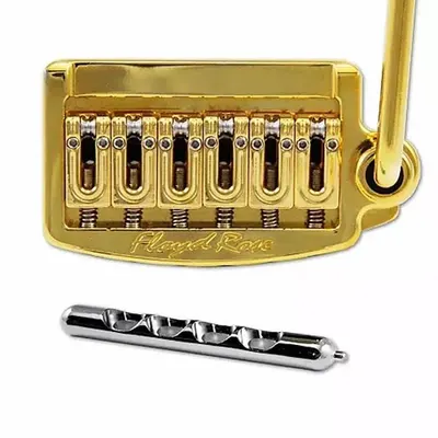 [Floyd Rose] FR Rail Tail Tremolo -Narrow-Gold 목재 가공없이 장착 가능 (RT300N)