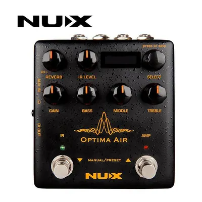 Nux Verdugo Series - Optima Air / IR 어쿠스틱 시뮬레이터 & 프리앰프 (NAI-5)