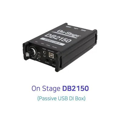 On-Stage 온스테이지 스테레오 USB 다이렉트 박스 (DB2150)