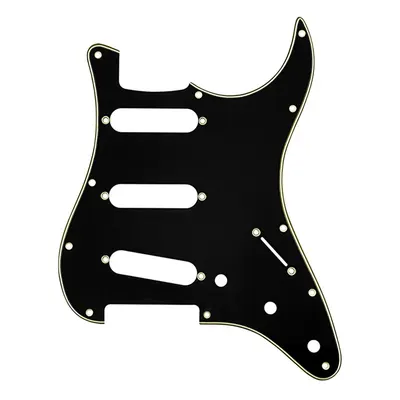 Muztek Pickguard MPG-AM SSS BK Black