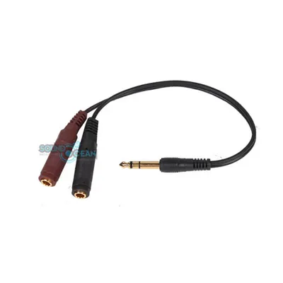 EWI 커넥터A064 55모노x2(암)-55스테레오(수)
