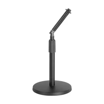 On Stage Stands 로커 러그가있는 조정 가능한 데스크탑 마이크 스탠드 DS8200